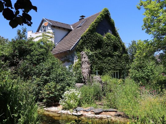 Einfamilienhaus mit großem Naturgarten