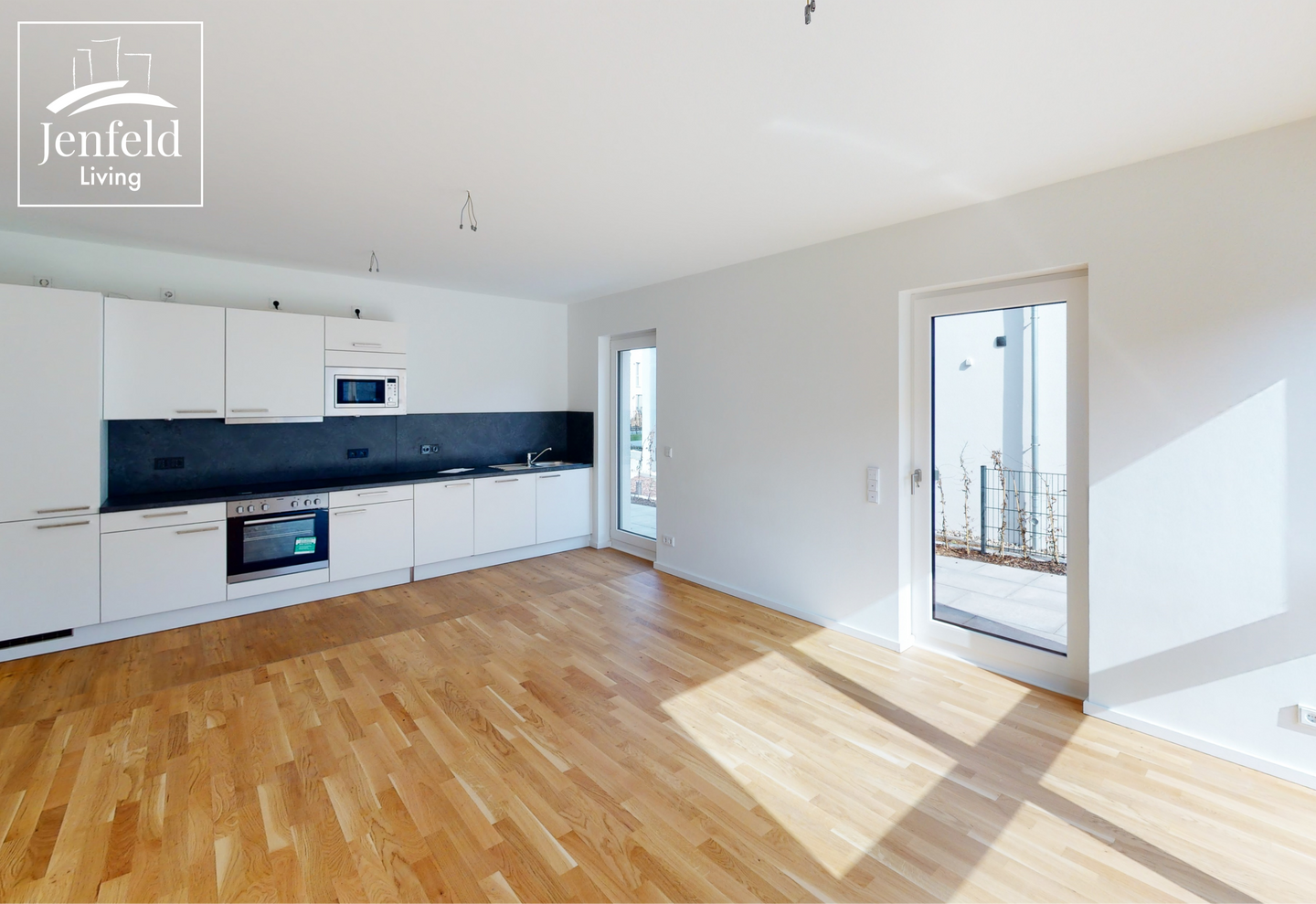 Exklusive 2-Zimmer Wohnung mit Balkon in der grünen Jenfelder Au