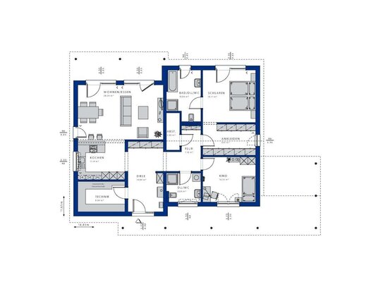 Gestalten Sie Ihren Bungalow SO, wie es Ihnen passt! Barrierefreier, lichtdurchfluteter Wohnraum der keine Wünsche offe…