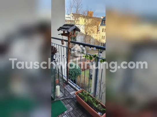 [TAUSCHWOHNUNG] 3 Zimmer- Balkon, Badewanne,grüner Hinterhof im Hechtviertel