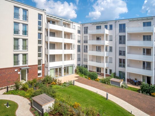 Gepflegte 2 Zi-Seniorenwohnung mit großem Balkon im THERESIAs in Nürnberg Maxfeld