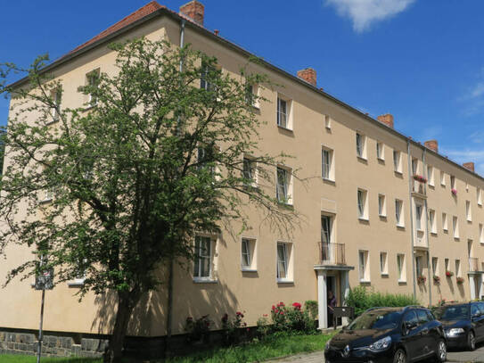Gemütliche 2-Raum-Wohnung in ruhiger, grüner Lage! Neuer Bodenbelag! Küche und Bad mit Fenster!