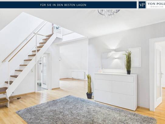Exklusives Maisonette-Juwel im Grünewaldviertel