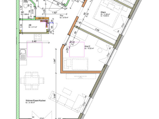 Sozialwohnungsbau attraktiver Neubau 4-Zimmerwohnung C10 zu vermieten.