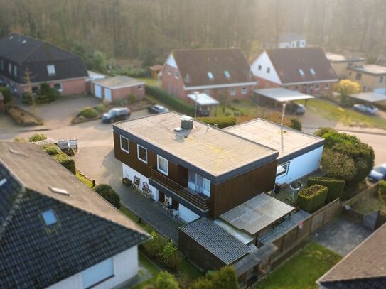 Volksbank Immobilien: Einfamilienhaus mit Einliegerwohnung in Bederkesa!