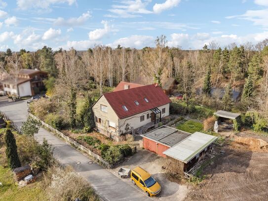 Naturnahes Wohnen - Zweifamilienhaus in Danndorf mit großem Garten direkt am Wald