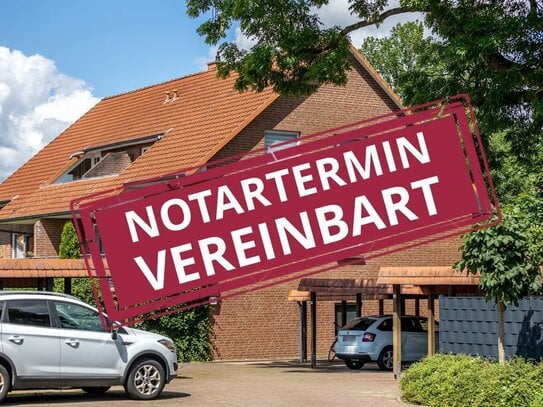 Sofort bezugsfertig: Gepflegte ETW. + Carport in ruhiger Lage von Adendorf