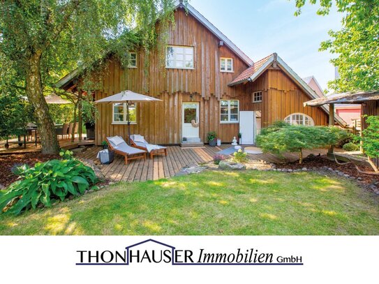 Traumhaftes, naturnahes Einfamilienhaus mit schönem Garten und Carport in 22959 Linau