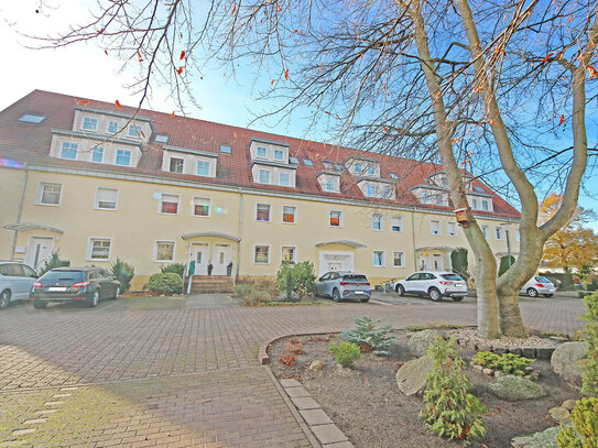 behindertengerechte Maisonettwohnung mit Garten und Carport in Dessau-Kochstedt