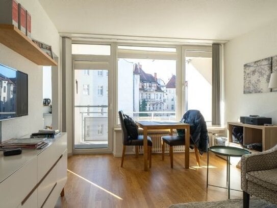 Tolles Apartment in Traumlage * zentral * ruhig * sonnig * anspruchsvoll möbliert * Balkon * top renoviert * TG-Stellpl…