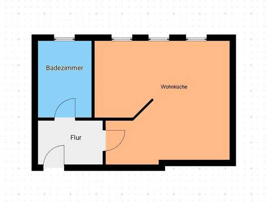 helle geräumige 1 Raumwohnung 42m² ,frisch renoviert Märkisch Buchholz