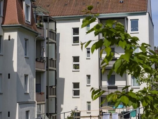 Saniert, zentrumsnah, 2-Raum-Wohnung, Altbau, Riesa