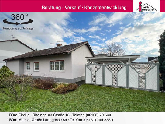 *Tolle Alternative zur Eigentumswohnung* Entzückender Bungalow auf großem Grundstück in zentraler Lage