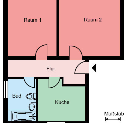 2 Zimmer Wohnung in Iserlohn sucht Nachmieter zum 01.10.2024