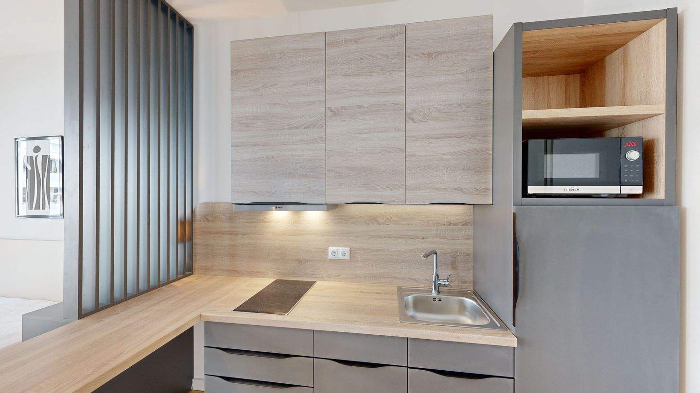 Studio-Apartment with registration, including broadcasting fee (GEZ) and other amenities! - Photo 1