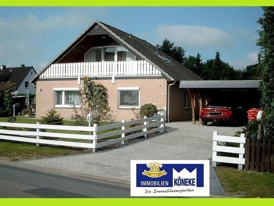 Bungalow mit 6 Zimmern, Carport, kinderfreundlicher Garten!