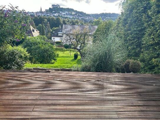 Marburg-Ortenberg: Wunderschöne 2-Raum-Whg mit Terrasse, Garten und Schlossblick!