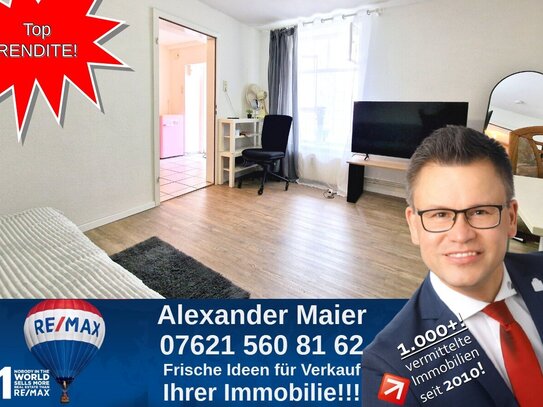 TOP-Chance zentral in Lörrach!!! Kleine und günstige Souterrain-Wohnung