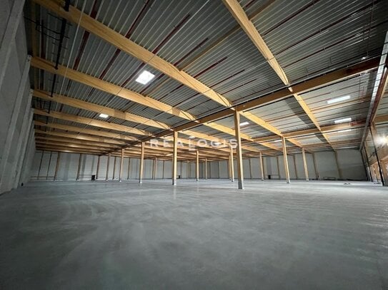 Verfügbar, Neu Wulmstorf, ca. 21.000 m² Hallenfläche mit Büro, Rampen, Teilbar