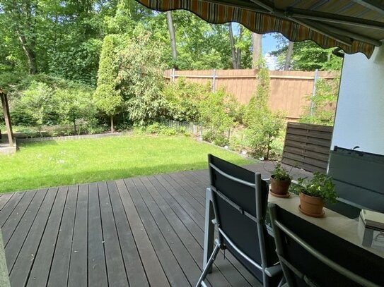 3-Zimmer-Terrassenwohnung mit Garten!