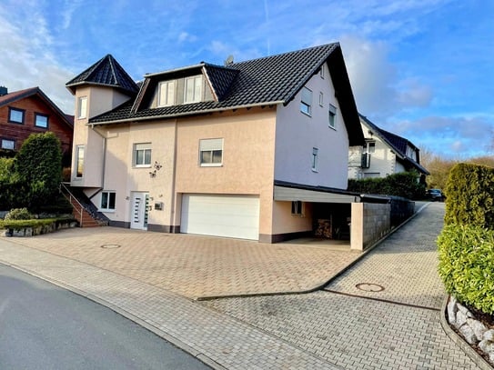 Ihr neues Traumhaus in Frankenberg - Stilvolles Zweifamilienhaus in ruhiger Wohnlage