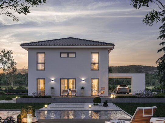 Haus mit großer Terrasse. Für den Landeanflug Ihrer Freunde.