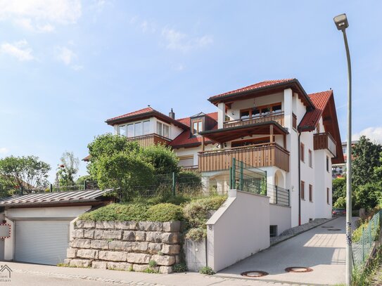 Charmante Dachgeschosswohnung mit Bergpanorama in Penzberg