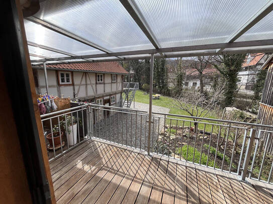 Exklusive Maisonette-Wohnung in historischem Fachwerkhaus - Wohnen mit Charme in bester Lage von Ilsenburg