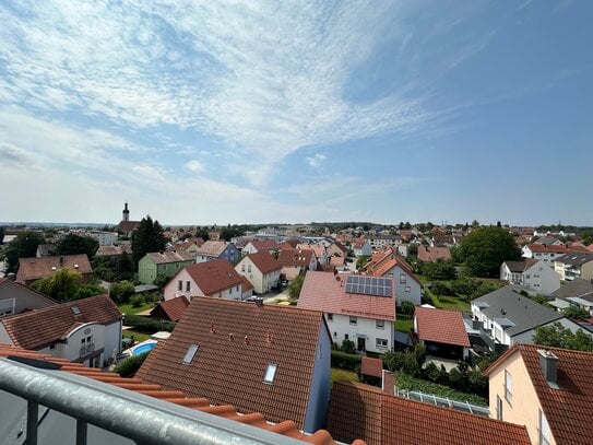 2,5-Zimmer-Wohnung mit Dachterrasse und Stellplatz