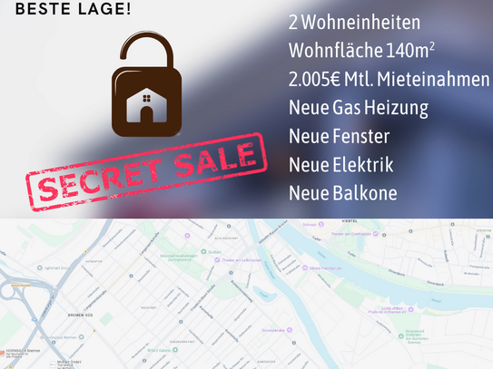 Secret Sale in bester Neustadt-Lage !