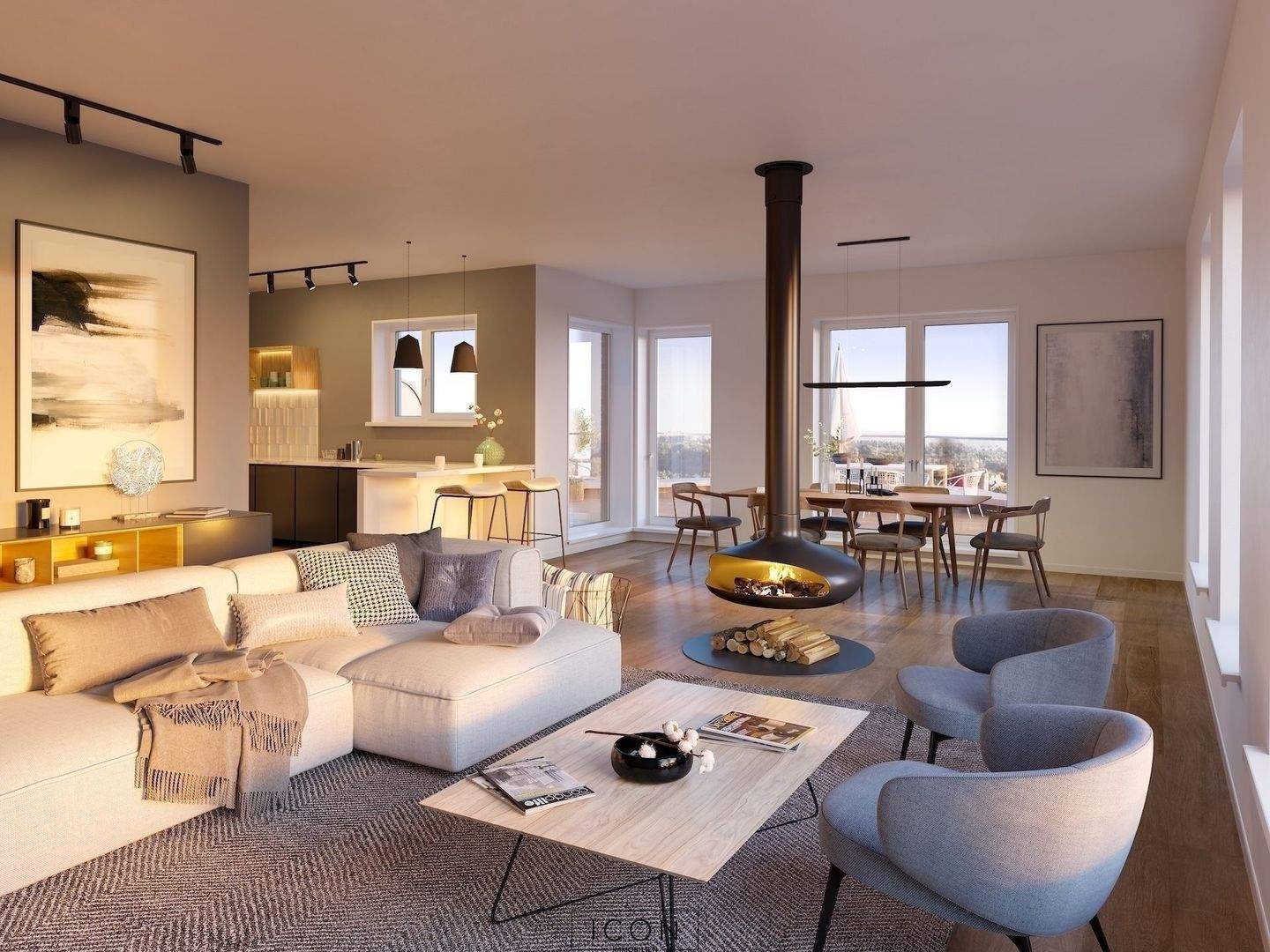 Penthouse Traum - Am Eichenplatz 7