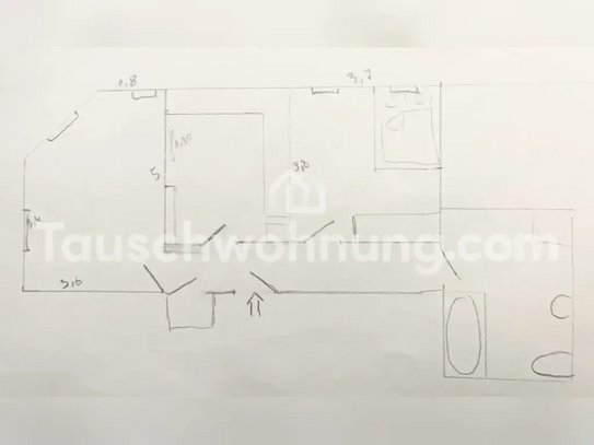 [TAUSCHWOHNUNG] 2 Zimmer zwischen St. Pauli und Sternschanze