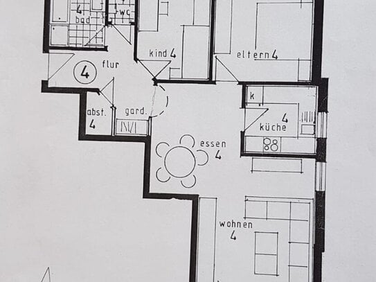 3,5 Zimmerwohnung in Neckarsulm-Obereisesheim