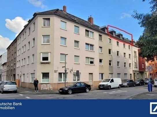 DG-Wohnung mit Dachterrasse und Potential