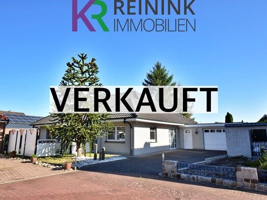 Moderner Walmdachbungalow mit Garage in Sackgassenlage von Gildehaus