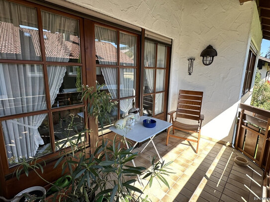 2-Zimmer-Wohnung mit Südbalkon im Landhausstil in Oberstaufen