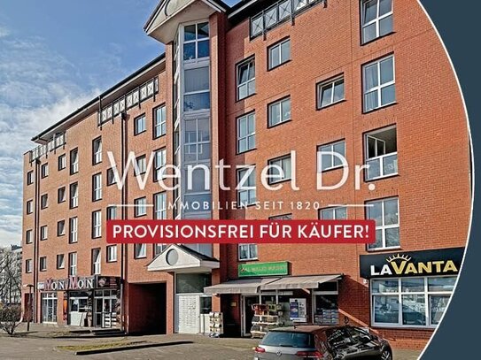 PROVISIONSFREI für Käufer - Vermietete 1,5-Zimmer Eigentumswohnung am Glinder Markt