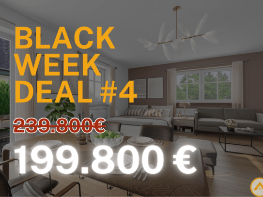 A U F R E C H T °BLACK WEEK DEAL° geräumige 1-Zi.-Gartenwohnung in charmanter Lage