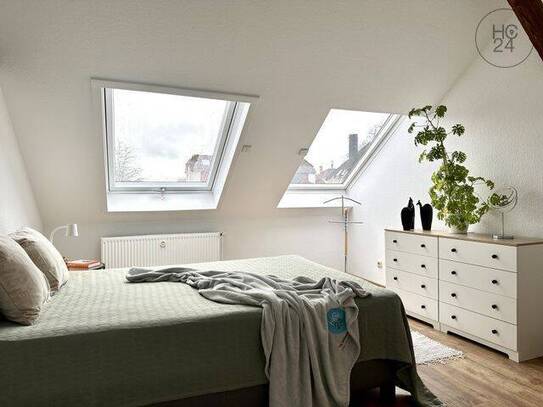 Charmant - Möblierte 2-Zimmer-Wohnung in Leipzig-Gohlis mit Empore