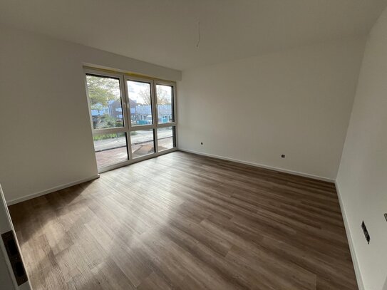 **moderne 2-Zimmer Mietwohnung im 1.OG mit Stellplatz im Neubaugebiet in Rheine-Eschendorf**