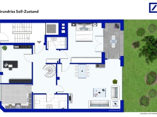 Zukünftige Erdgeschosswohnung in zentraler Lage von Erkrath!