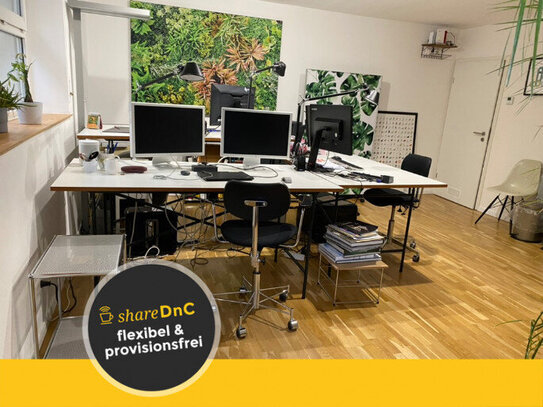 Arbeitsplatz im Coworking Space in Stuttgart West - All-in-Miete