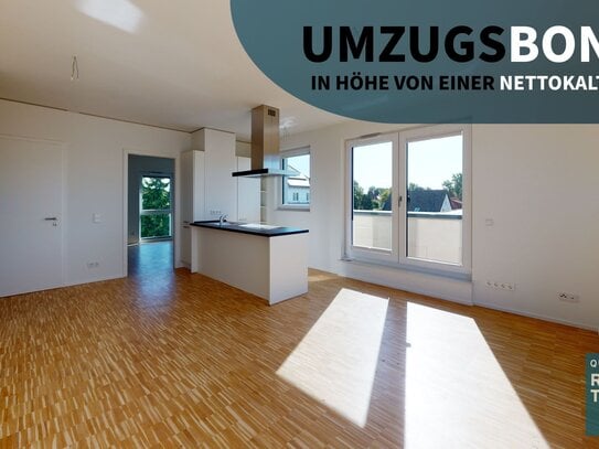 Der erste Monat MIETFREI: Moderne 3 Zimmer Wohnung mit Balkon im Grünen!