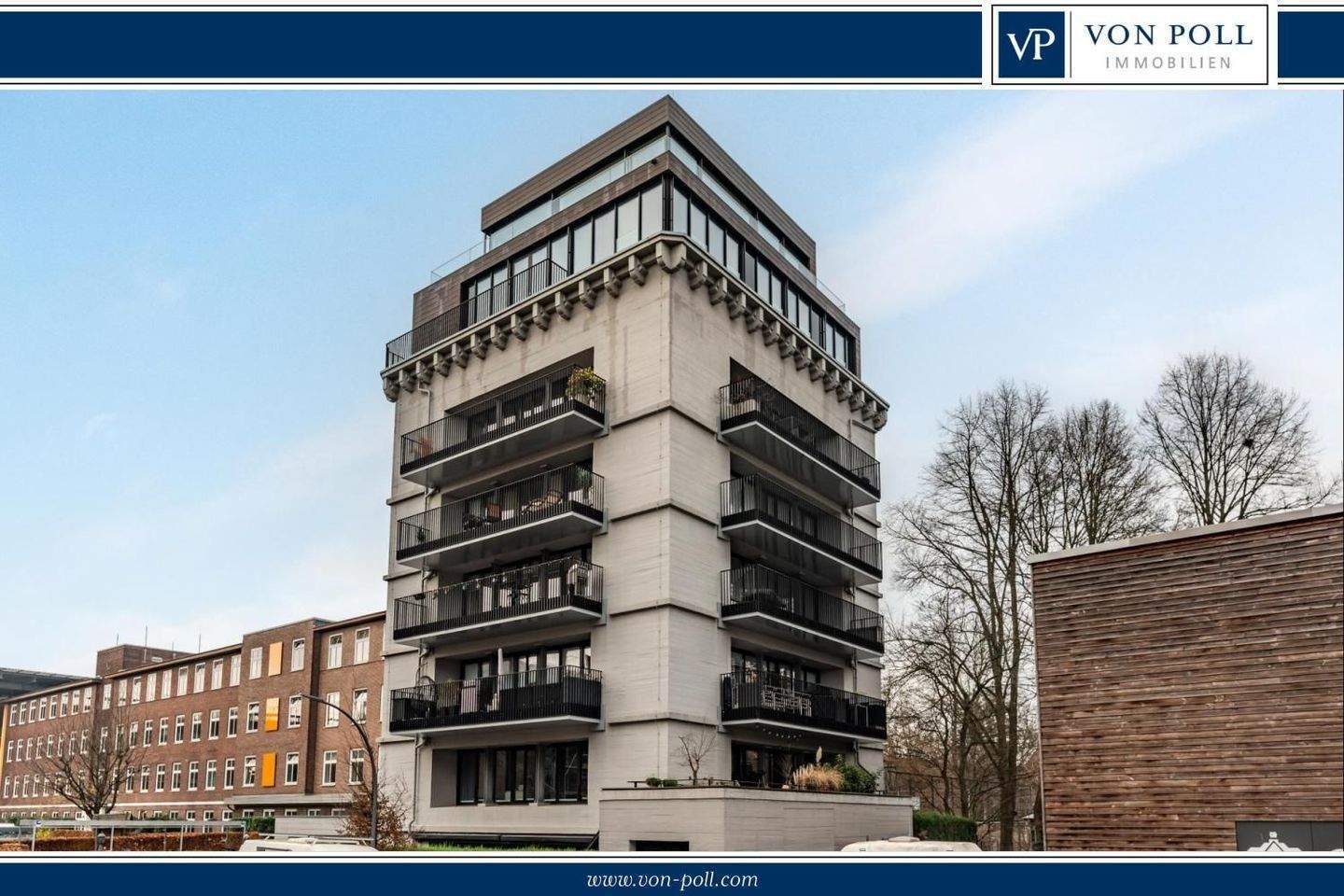 Loftartige 2-Zimmer-Wohnung im Hochbunker