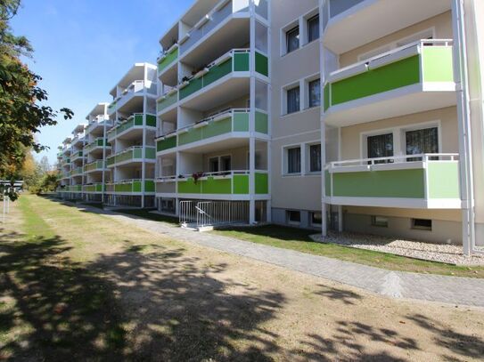 Ein großer Balkon wartet auf Sie!