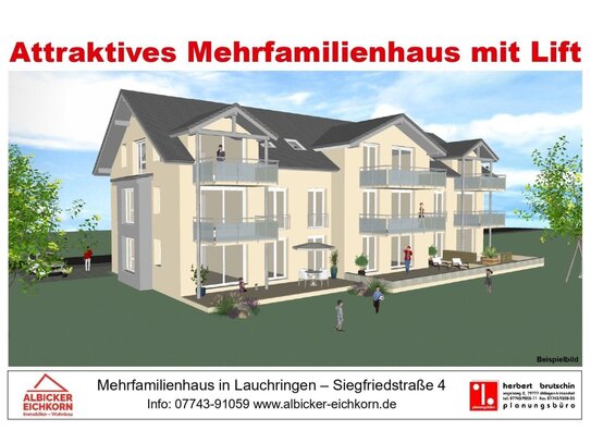 4 Zi. EG mit Terrasse ca. 110 m² - Wohnung 3 - Siegfriedstr. 4, 79787 Lauchringen - Neubau