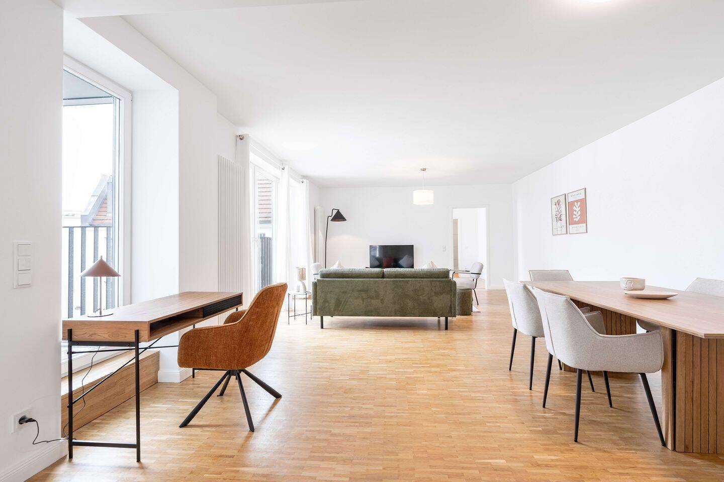 Wunderschöne 3-Zimmer Wohnung in Mitte - voll möbliert - Photo 1