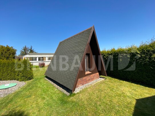 Wohnen am Strand - Wohn-/Ferienhaus mit Finnhütte