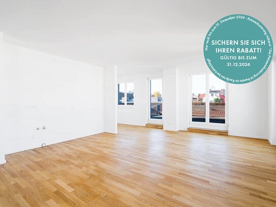 Highlight im Dachgeschoss: Großes, helles Penthouse mit 3 Terrassen & moderner Ausstattung