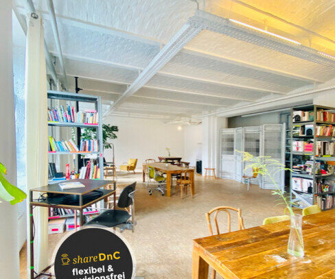 CO-WORKING UND CREATIVE SPACES pro Tag Woche Monat - All-in-Miete